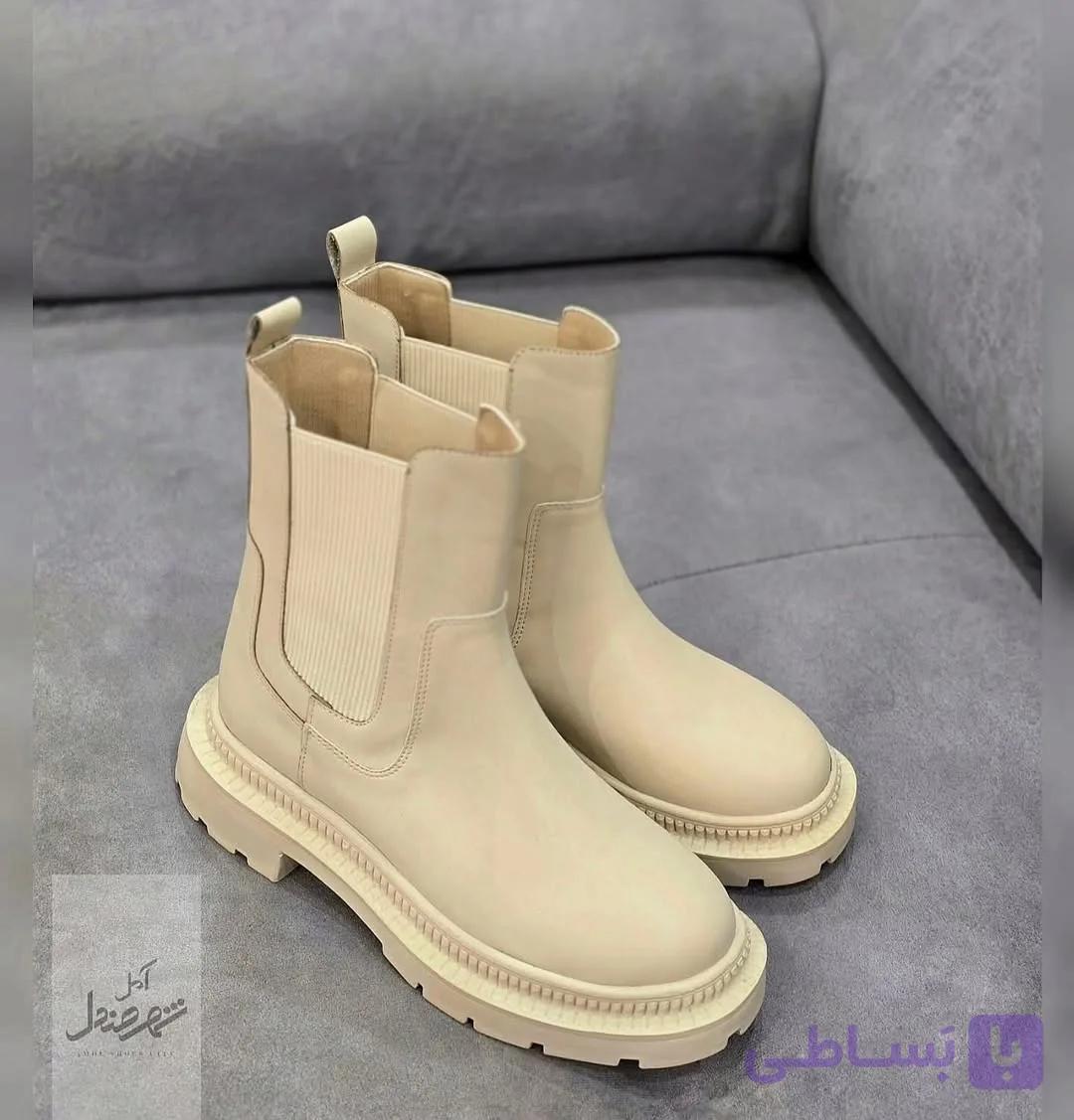 بوت زنانه کرم