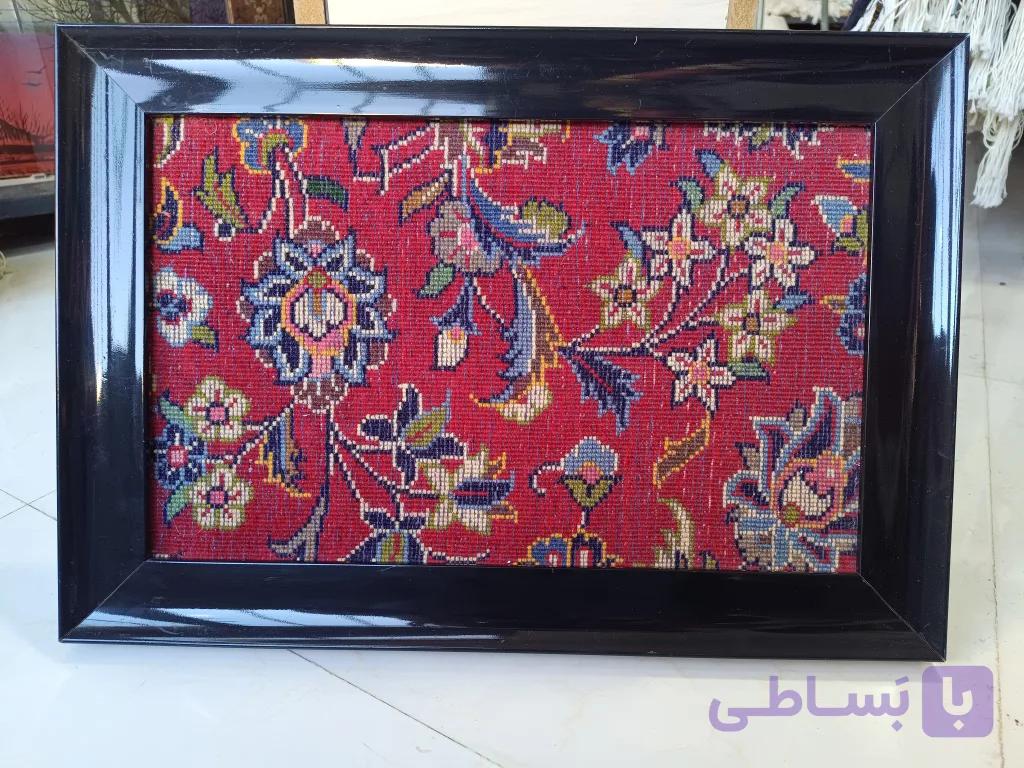 قاب فرش گل عباسی کد 0009