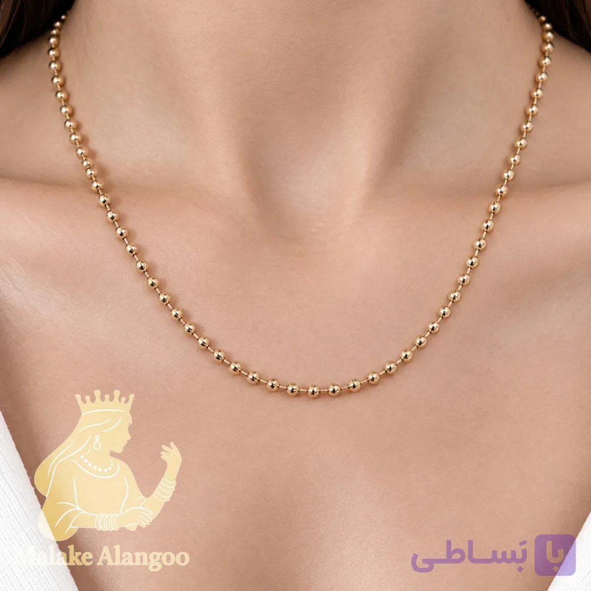 گردنبند آلبرنادو 60 سانت کد4044