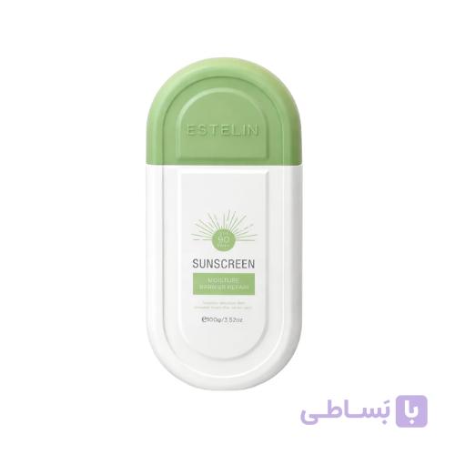 ضد افتاب بی رنگ صورت استیلن سبز SPF 90 مدل مویسچر ضد آکنه حجم ۱۰۰ میلی لیتر