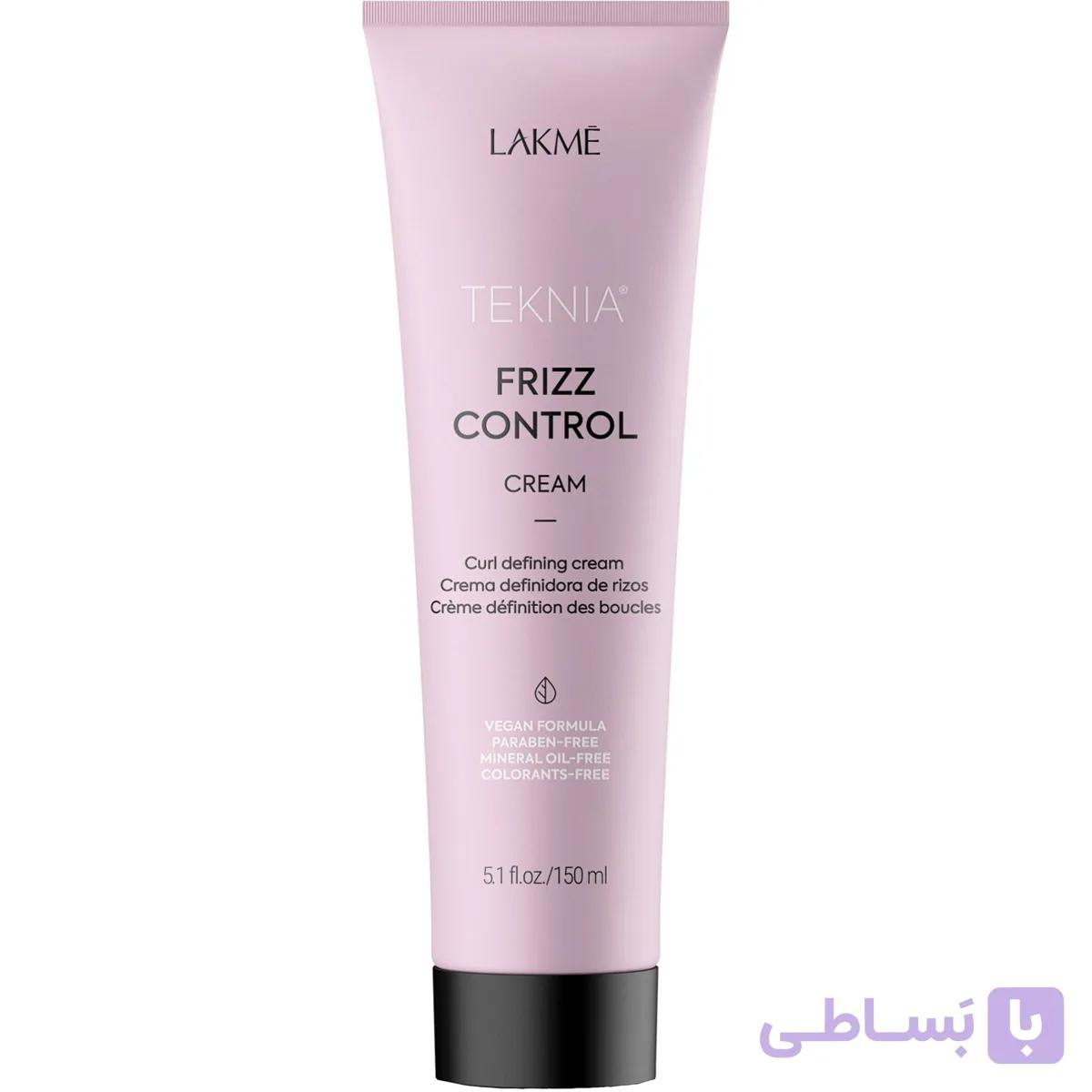 کرم مو بدون آبکشی ضد وز لاکمه TEKNIA Frizz Control حجم 150 میلیلیتر
