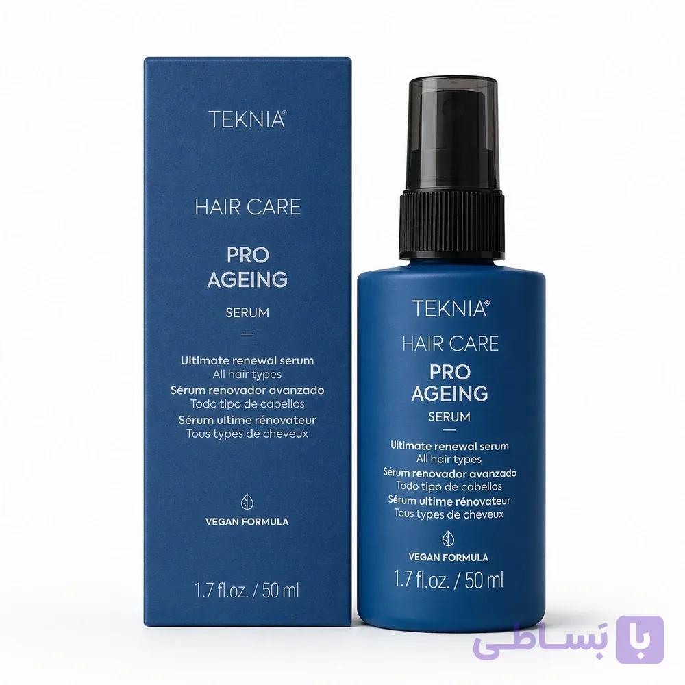 سرم مو ترمیمکننده و جوانساز لاکمه TEKNIA Pro Ageing