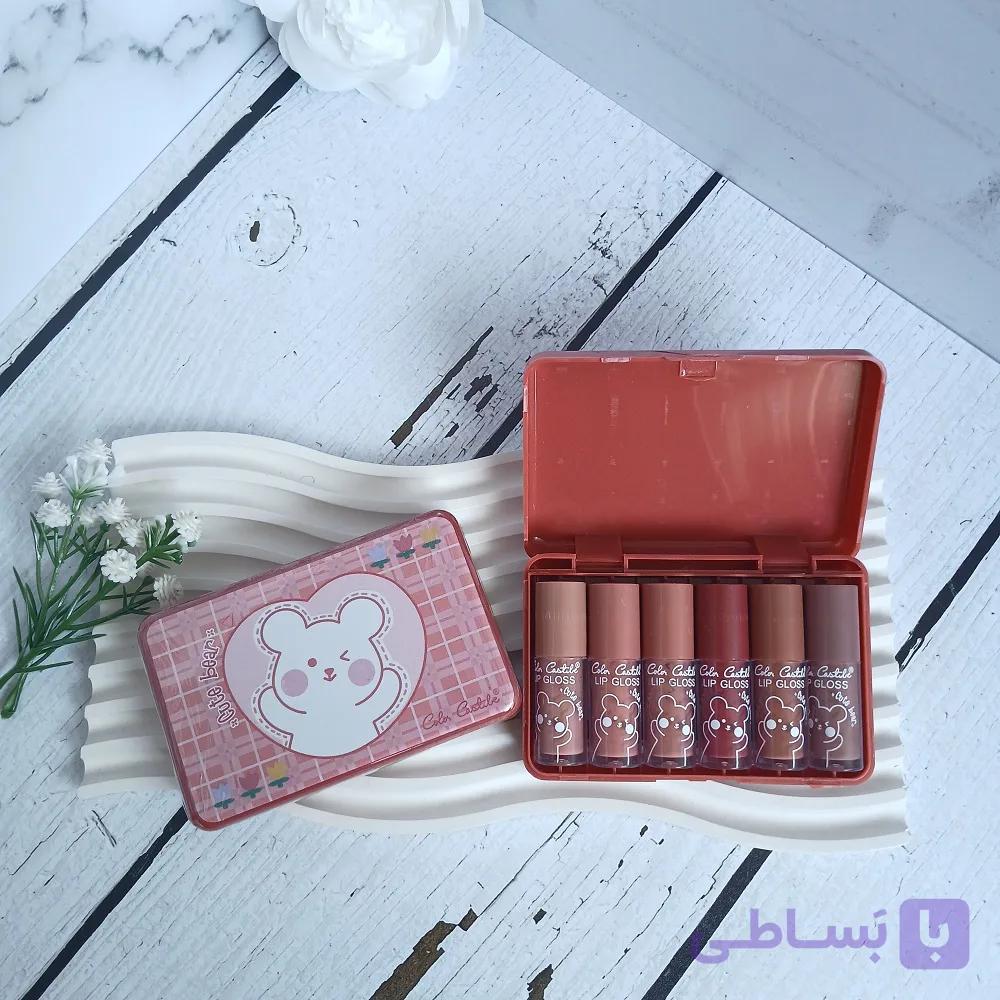 پک رژ لب مایع خرسی کالرکاستل ( color castele )