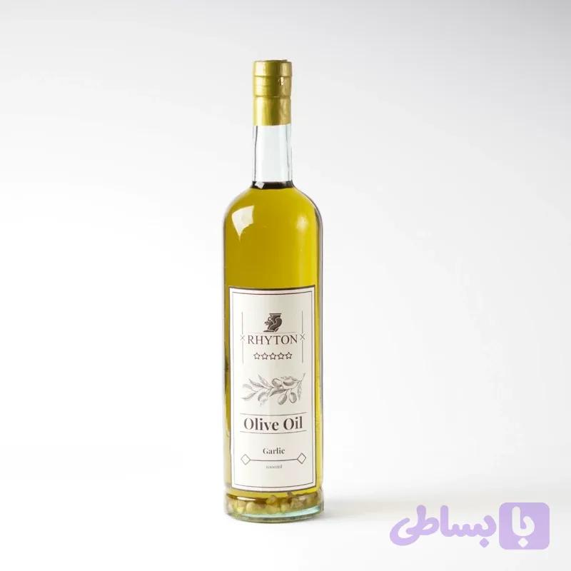 روغن زیتون با طعم سیر یک لیتری(ویژه)
