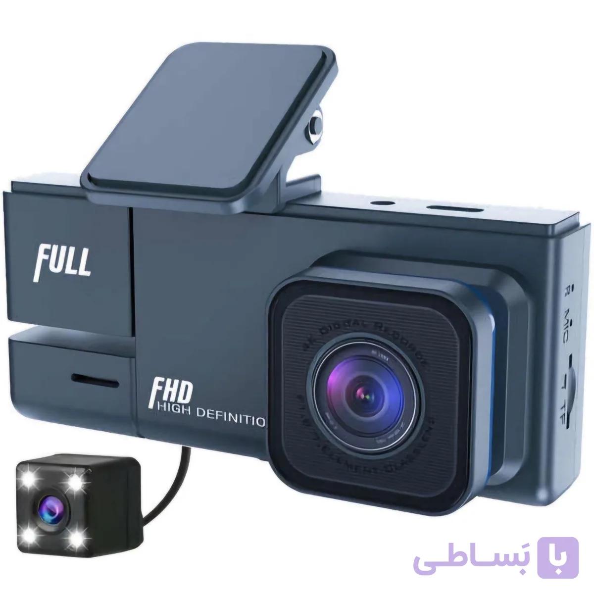 دوربین خودرو سه لنزه با دید در شب و سنسور تشخیص برخورد