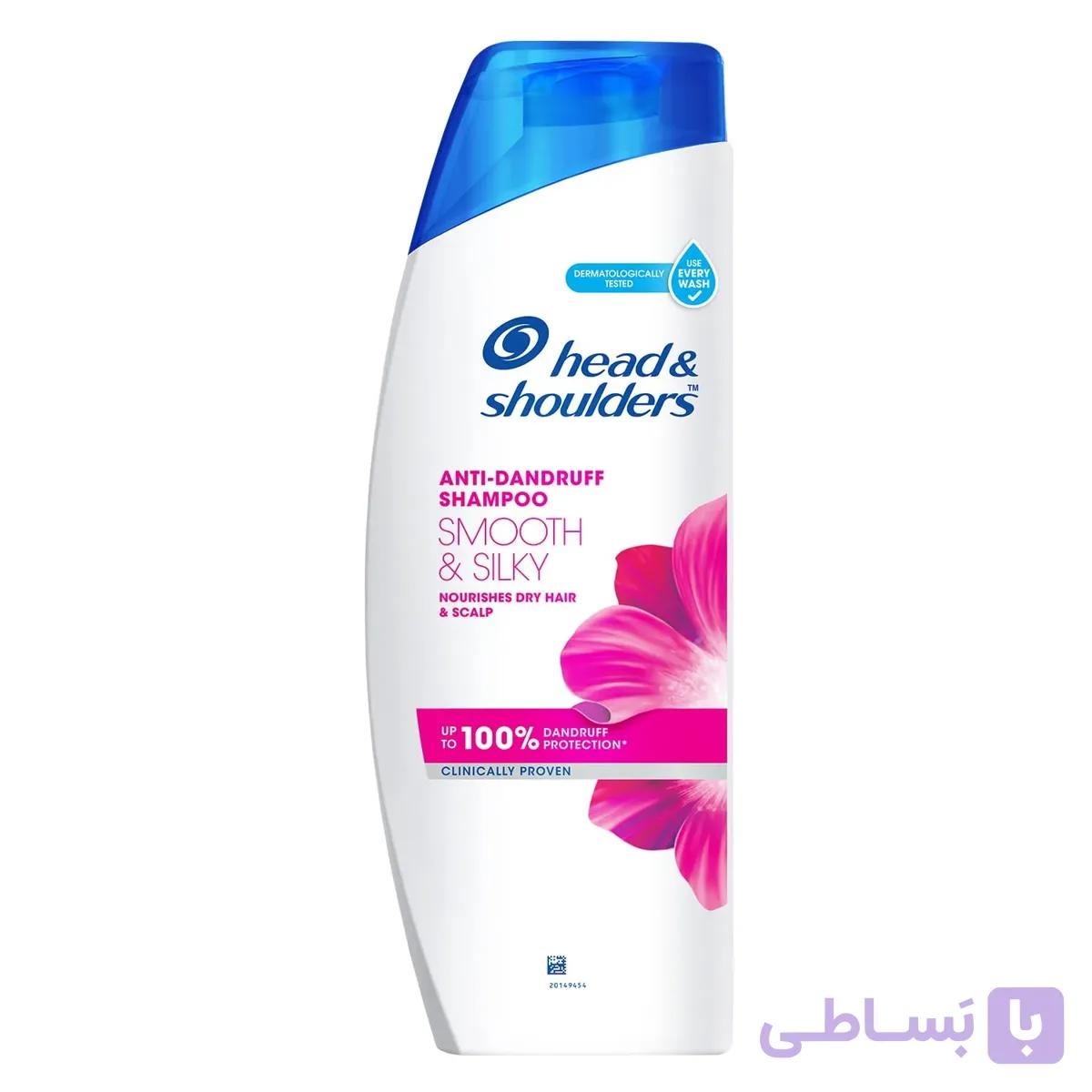 شامپو Head & shoulders رایحه smooth & silky - فروشگاه اینترنتی مری شاپ