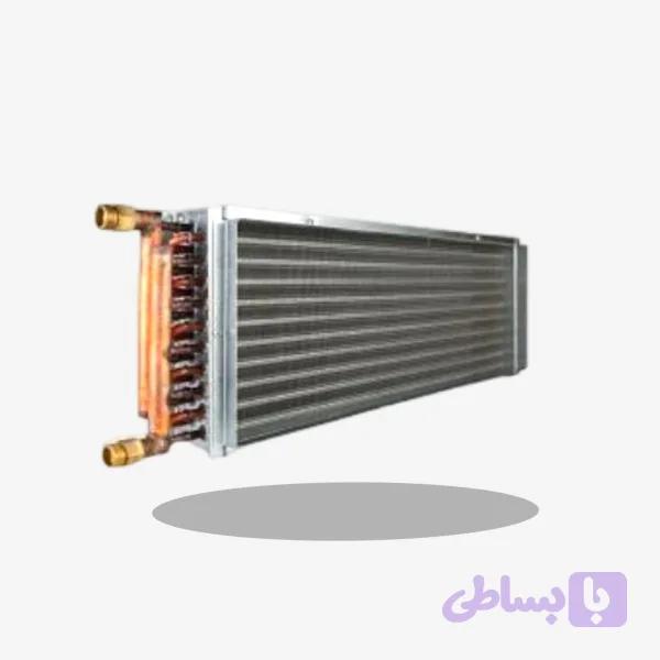 کویل آبگرم 25*80 دو ردیفه