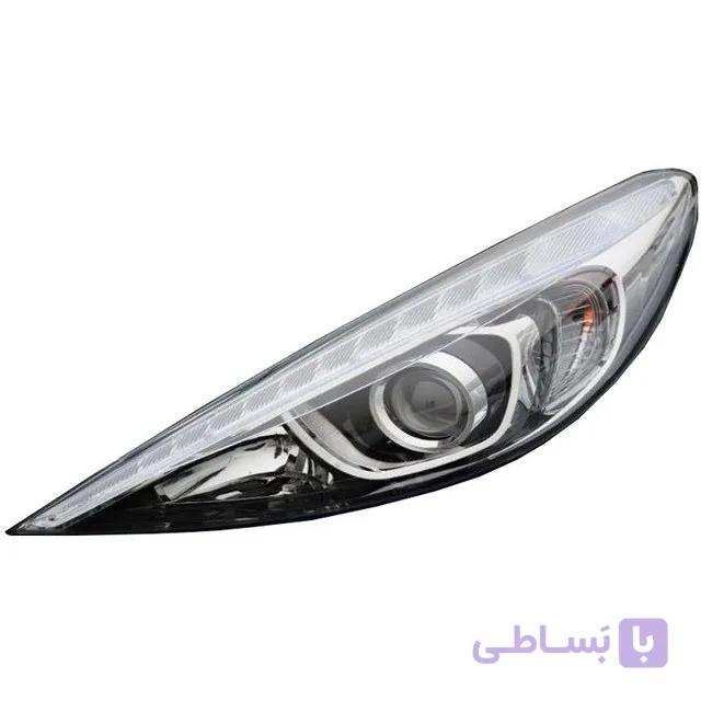 چراغ جلو 207 برند مدرن (اصلی) بدون لامپ و با موتور کامل