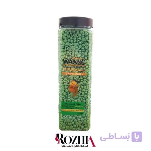 وکس آلوئه ورا عدسی (گرانولی) وکسی حجم 500 گرم