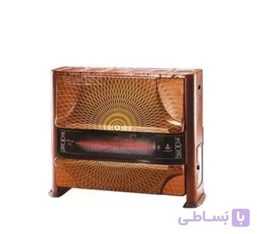 بخاری گازی شارق توس مدل طرح شومینه اذر ۱۵۰۰۰گرافیک