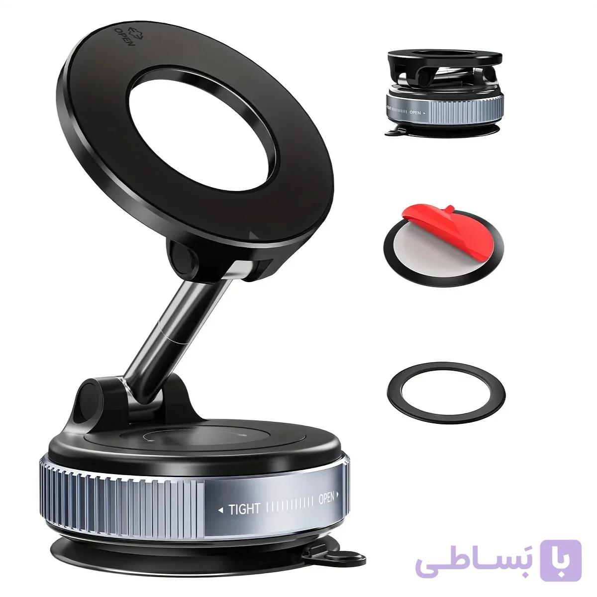 هولدر موبایل مکشی مگنتی مدل k007& jp106۳۶۰ درجه مستر کوالیتی