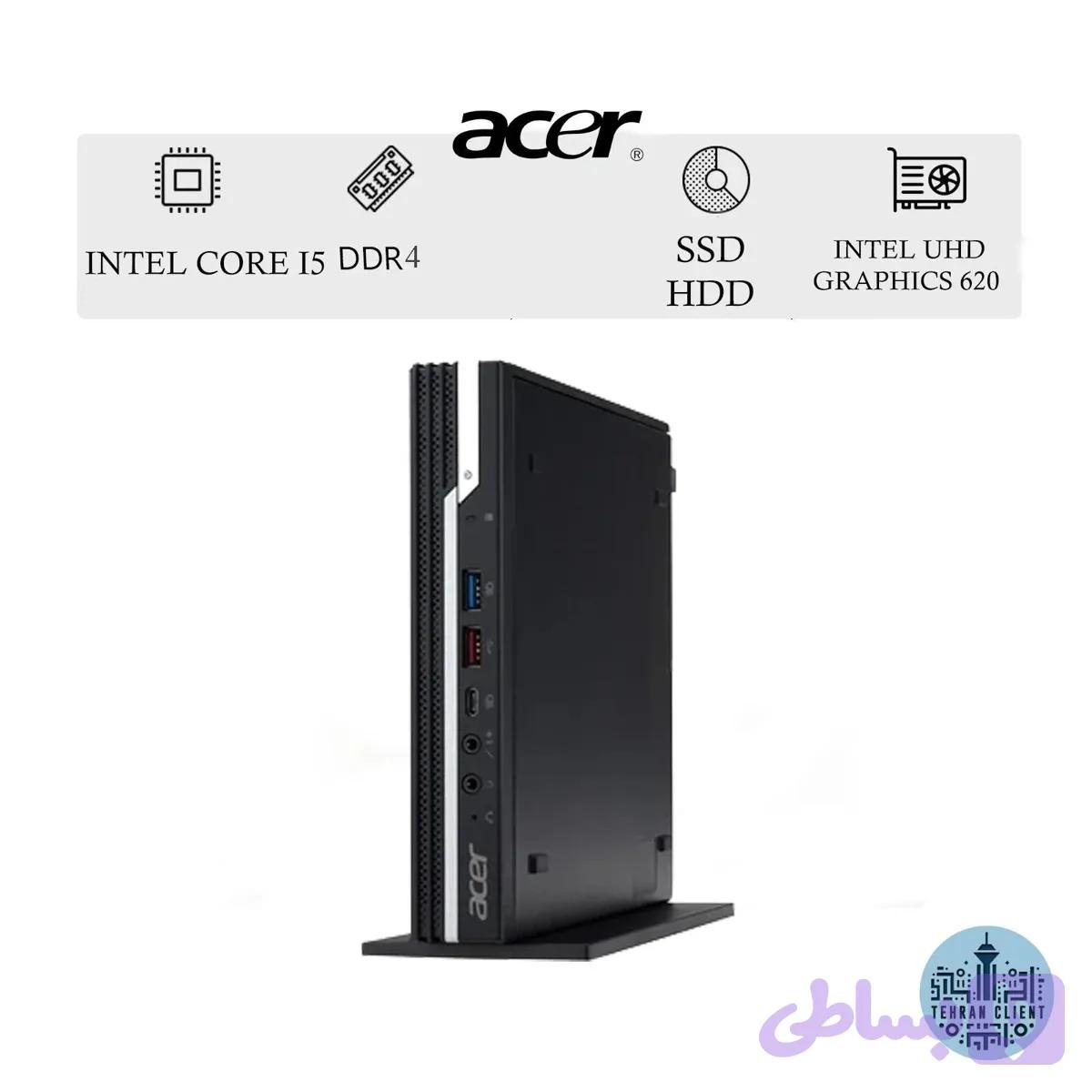 مینی پی سی acer مدل Veriton X6640G (i5-6th)