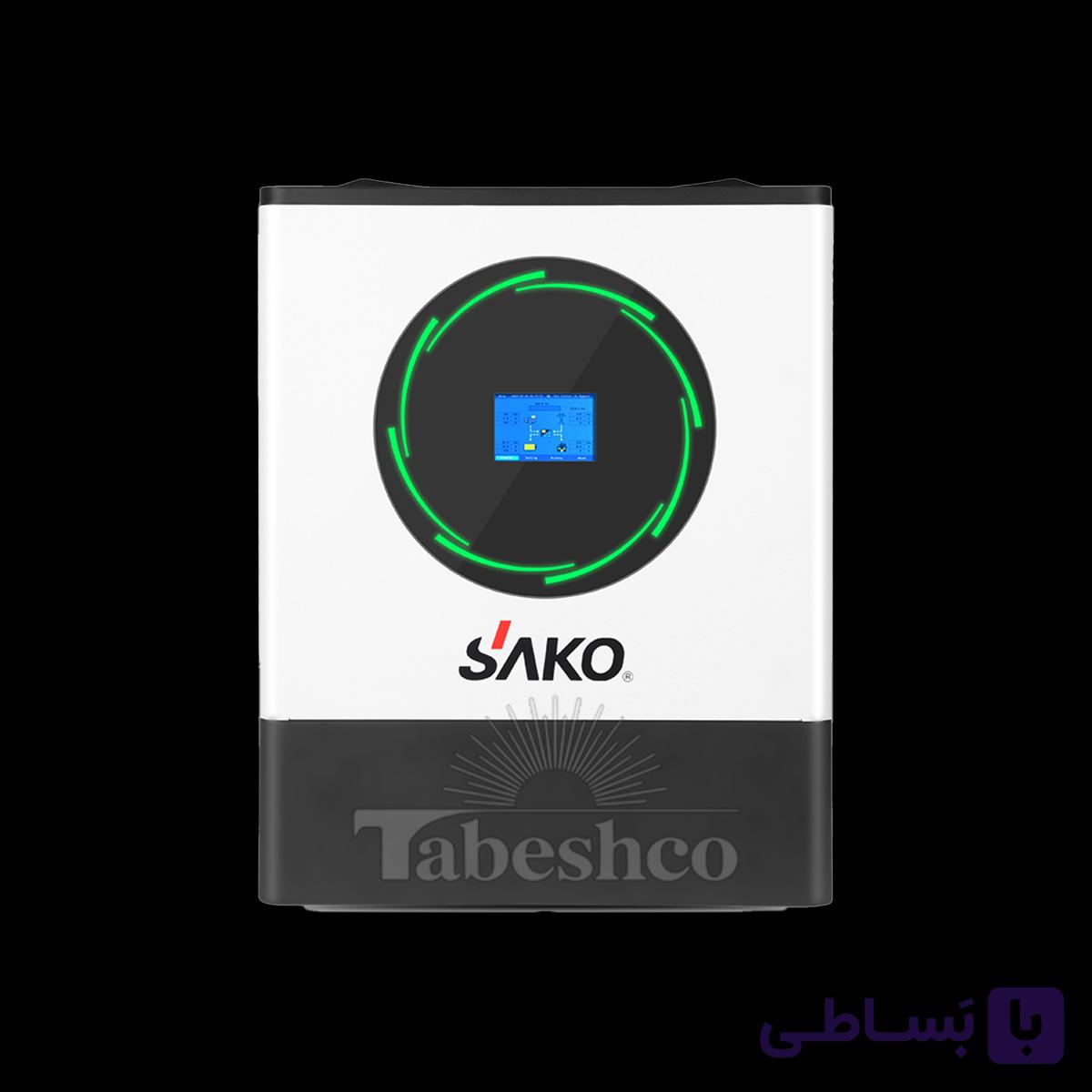 سانورتر 8 کیلووات، 48 ولت، 120 آمپر MPPT برند SAKO مدل SUNON IV 8K/48V