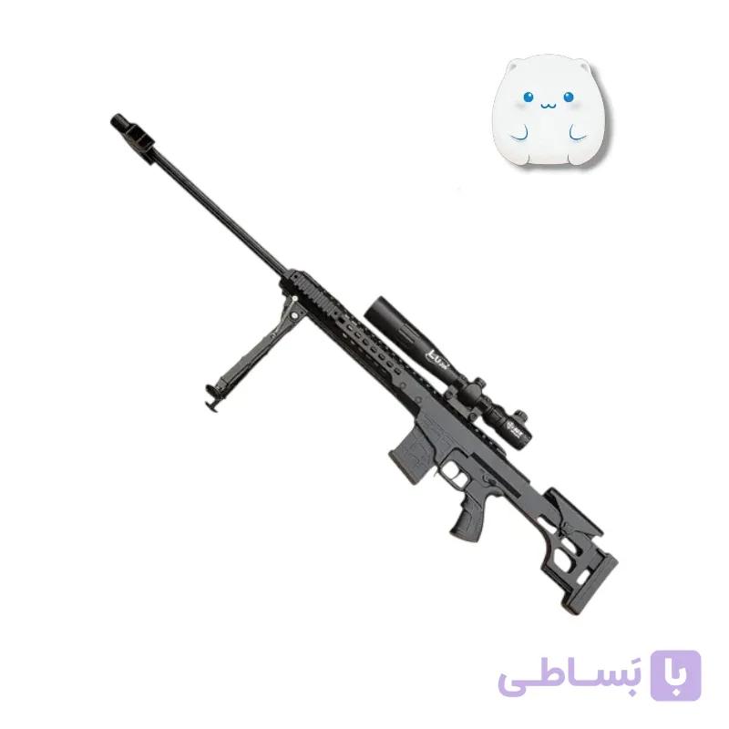 تفنگ ژله ای بارت اسنایپر برقی با آب پاش شارژی 2 حالته