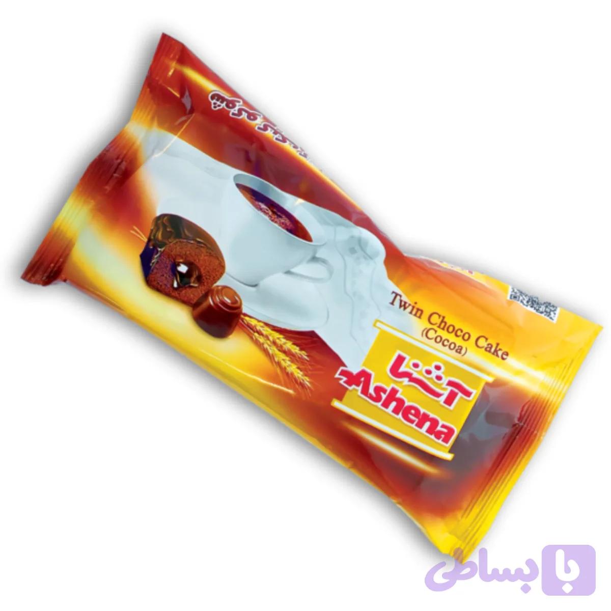 شوکودو / کیک دو قلو کاکائویی آشنا - کارتن 24 عددی