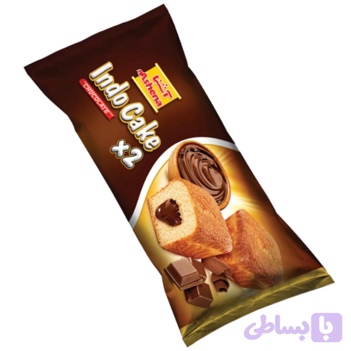 ایندو کیک شکلاتی دوقلو آشنا - 70 گرم