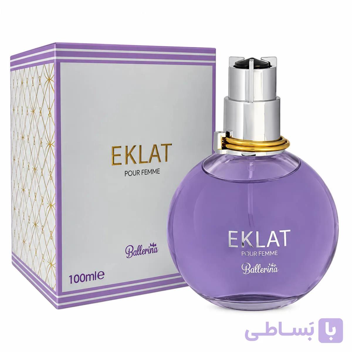 ادکلن زنانه بالرینا مدل Eklat حجم ۱۰۰ میلیلیتر