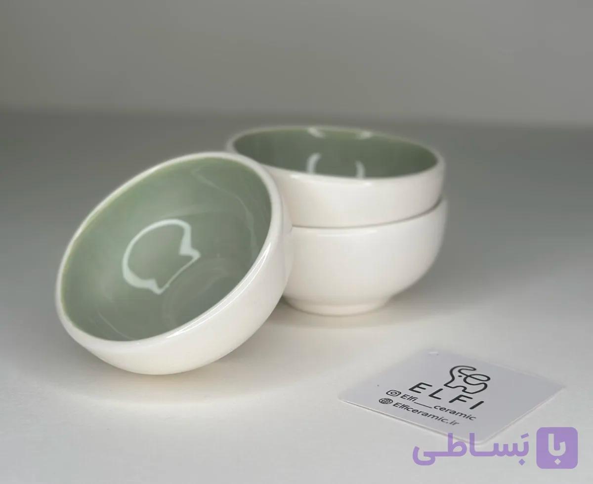 کاسه زیتون خوری سرامیکی برند اِلفی سرامیک